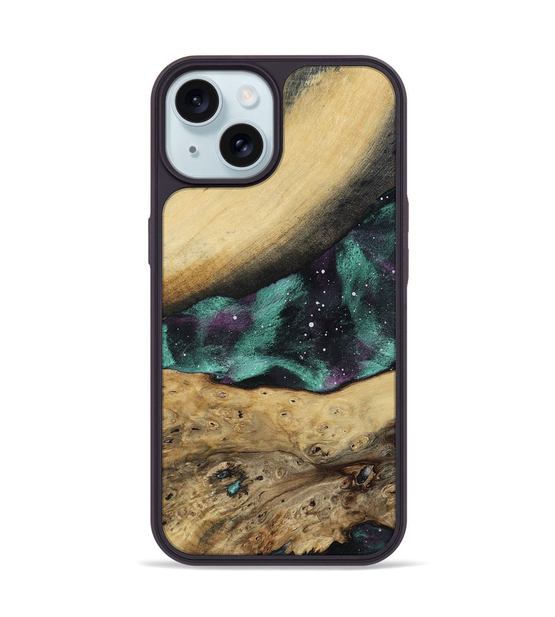 iPhone 15 Wood Phone Case - Zev (Cosmos, 799807)