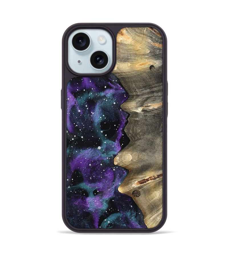 iPhone 15 Wood Phone Case - Martina (Cosmos, 799808)
