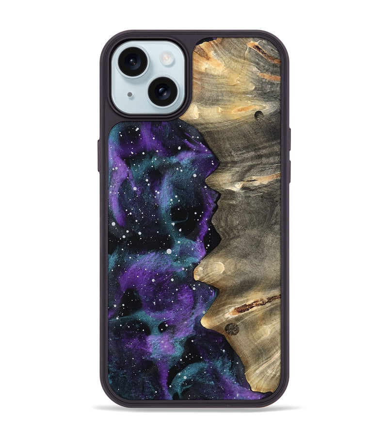 iPhone 15 Plus Wood Phone Case - Martina (Cosmos, 799808)