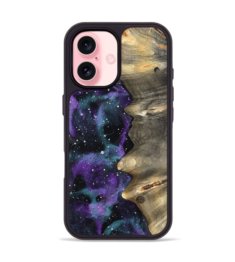 iPhone 16 Wood Phone Case - Martina (Cosmos, 799808)