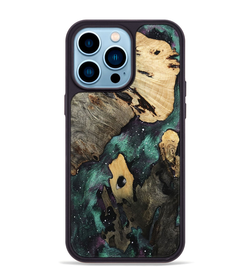 iPhone 14 Pro Max Wood Phone Case - Tamatha (Cosmos, 799809)