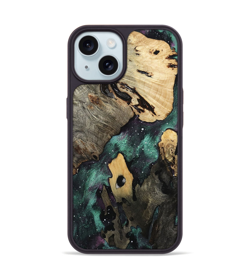 iPhone 15 Wood Phone Case - Tamatha (Cosmos, 799809)