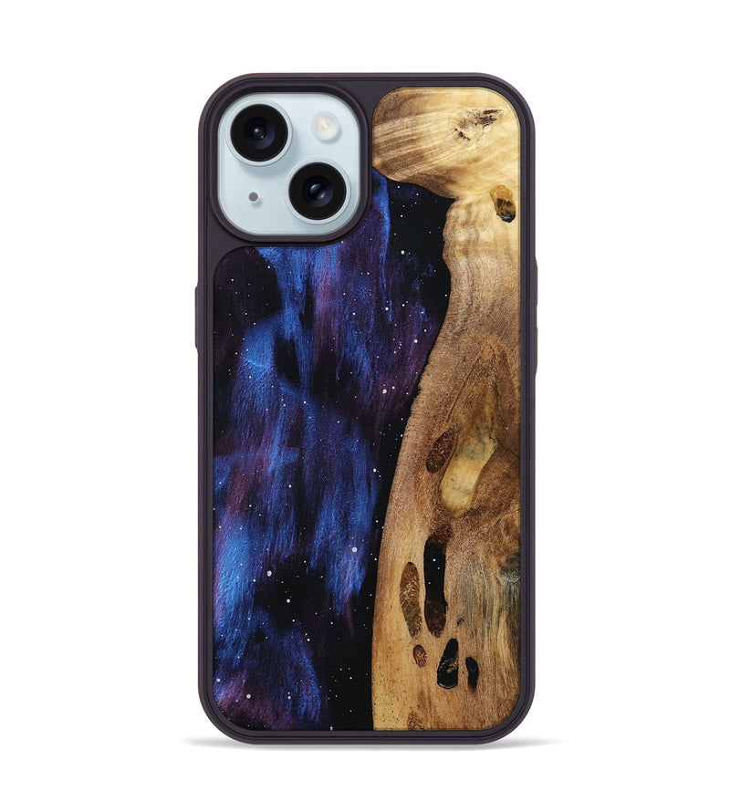 iPhone 15 Wood Phone Case - Ami (Cosmos, 799810)