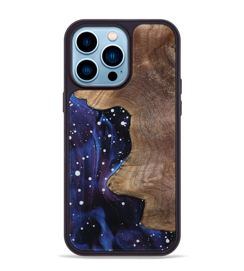 iPhone 14 Pro Max Wood Phone Case - Breanna (Cosmos, 799811)
