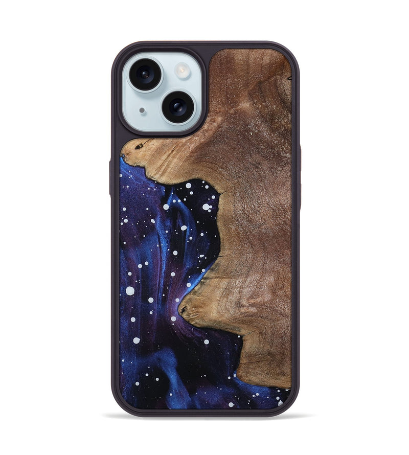 iPhone 15 Wood Phone Case - Breanna (Cosmos, 799811)