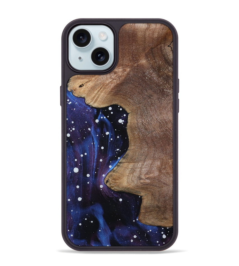 iPhone 15 Plus Wood Phone Case - Breanna (Cosmos, 799811)