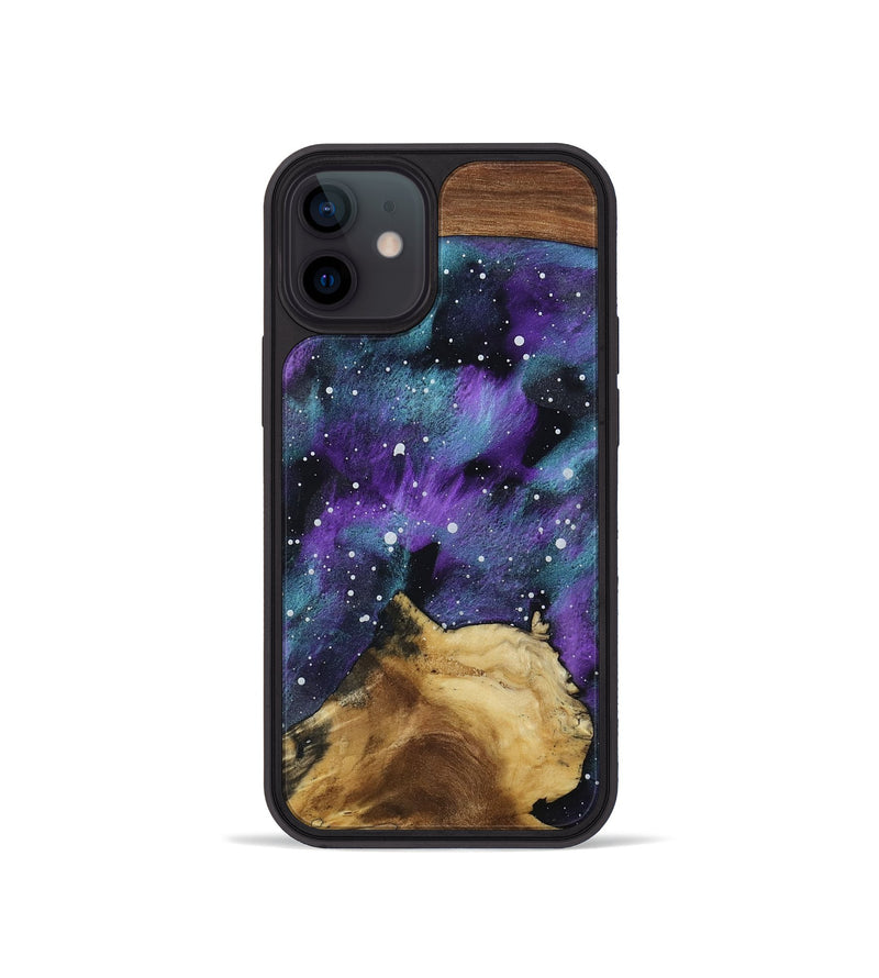 iPhone 12 mini Wood Phone Case - Yazmin (Cosmos, 799812)