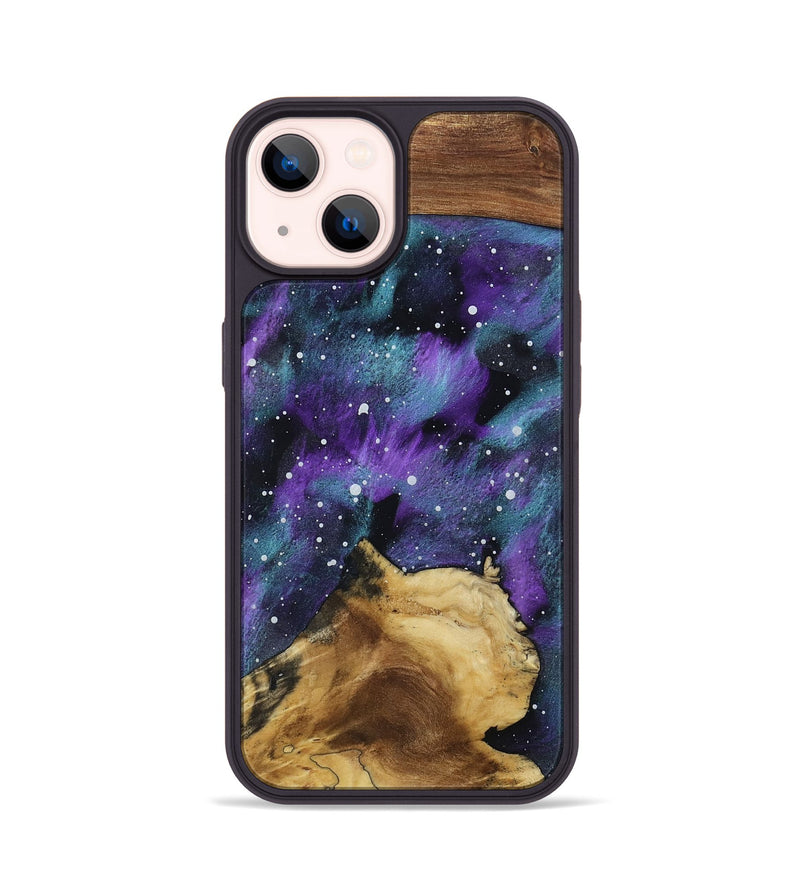 iPhone 14 Wood Phone Case - Yazmin (Cosmos, 799812)