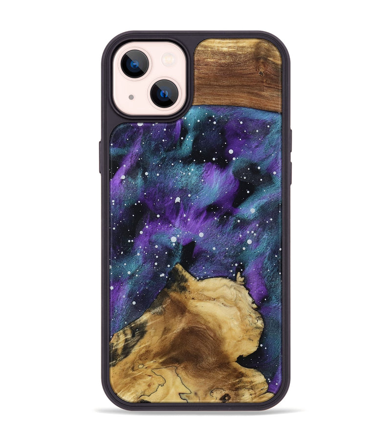 iPhone 14 Plus Wood Phone Case - Yazmin (Cosmos, 799812)