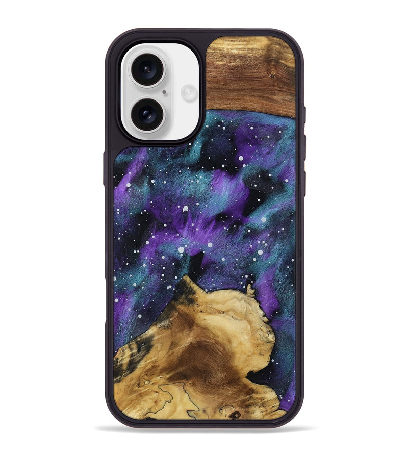 iPhone 16 Plus Wood Phone Case - Yazmin (Cosmos, 799812)
