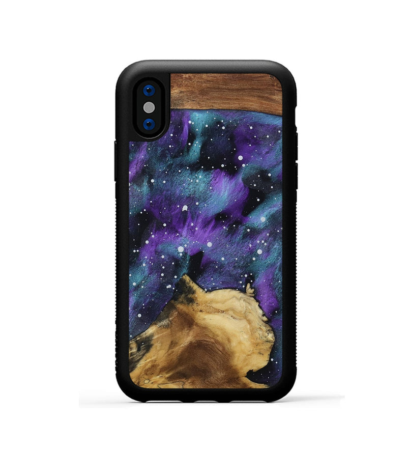 iPhone Xs Wood Phone Case - Yazmin (Cosmos, 799812)