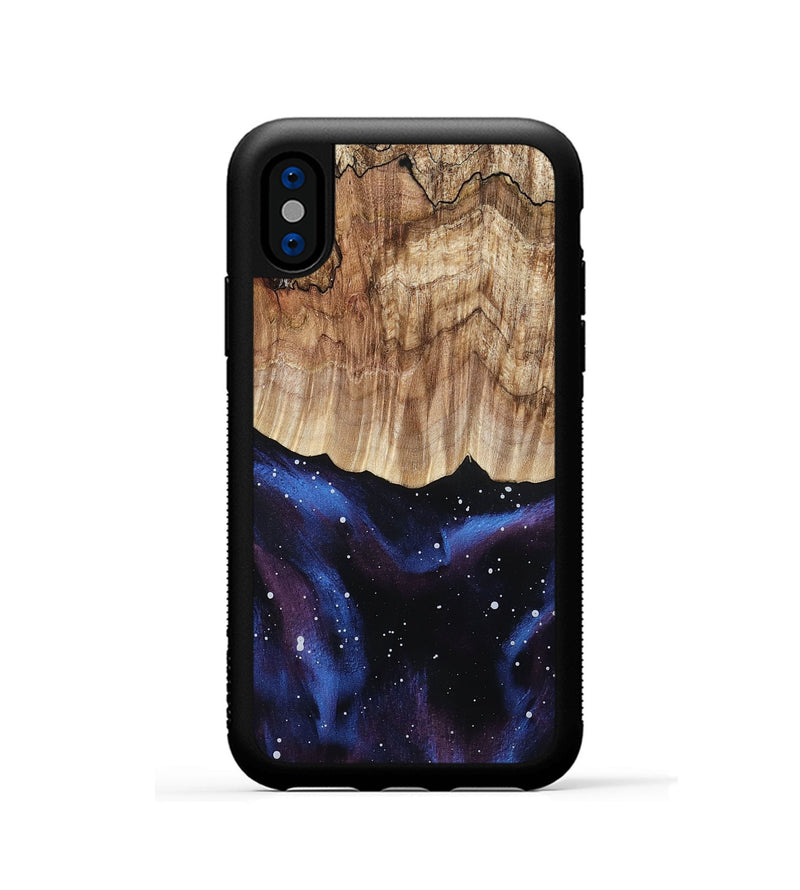 iPhone Xs Wood Phone Case - Laney (Cosmos, 799815)