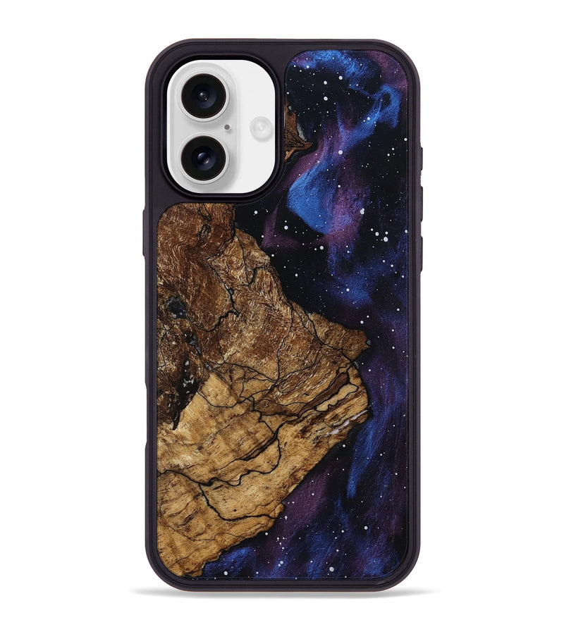 iPhone 16 Plus Wood Phone Case - Besse (Cosmos, 799816)