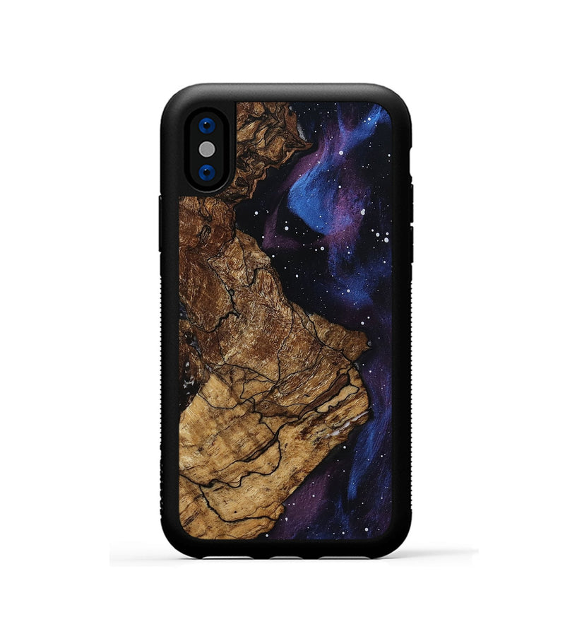iPhone Xs Wood Phone Case - Besse (Cosmos, 799816)