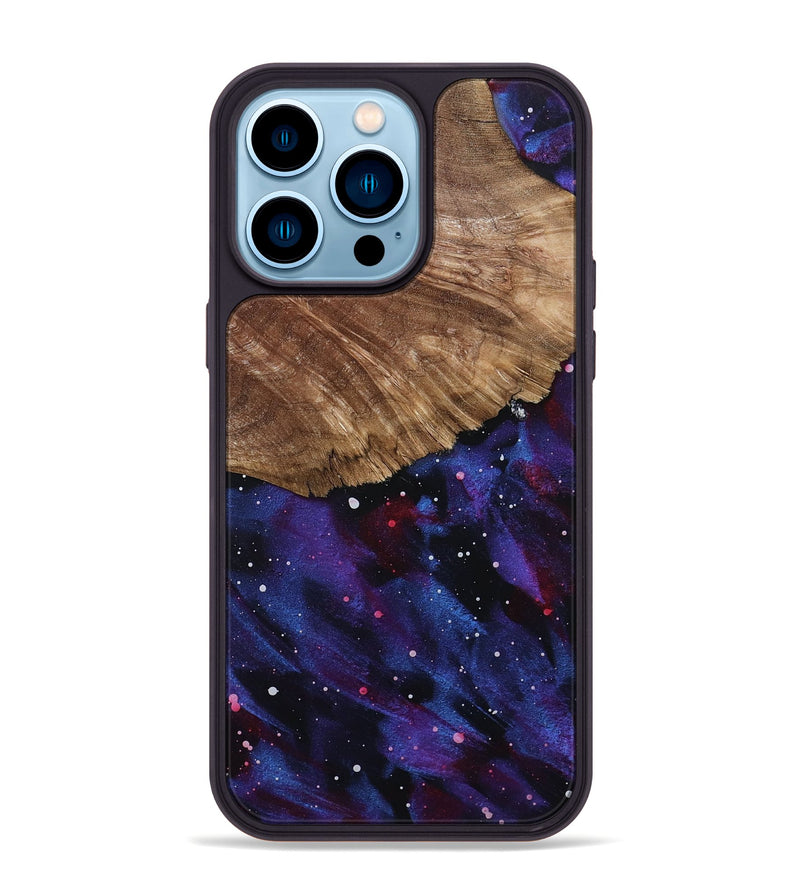 iPhone 14 Pro Max Wood Phone Case - Case (Cosmos, 799818)