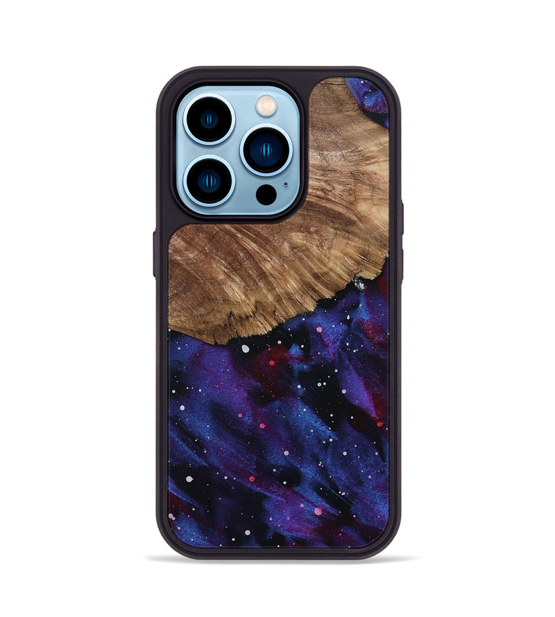 iPhone 14 Pro Wood Phone Case - Case (Cosmos, 799818)
