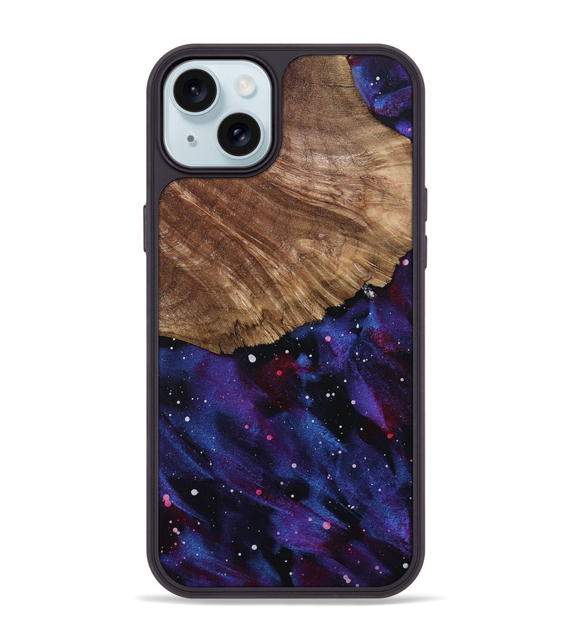 iPhone 15 Plus Wood Phone Case - Case (Cosmos, 799818)