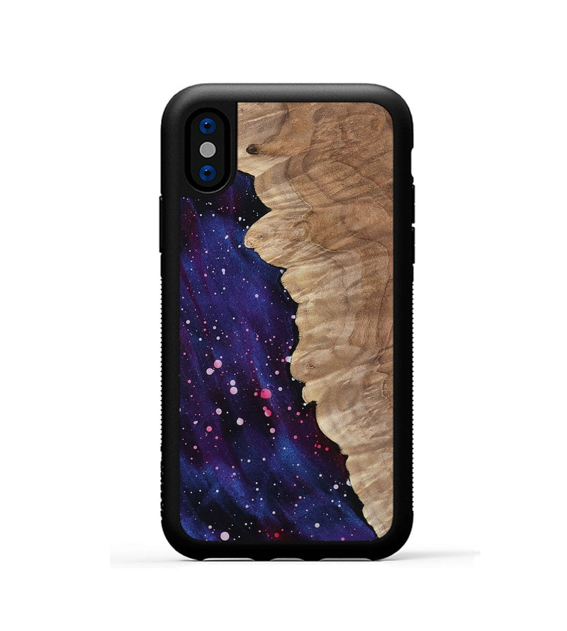 iPhone Xs Wood Phone Case - Valorie (Cosmos, 799819)