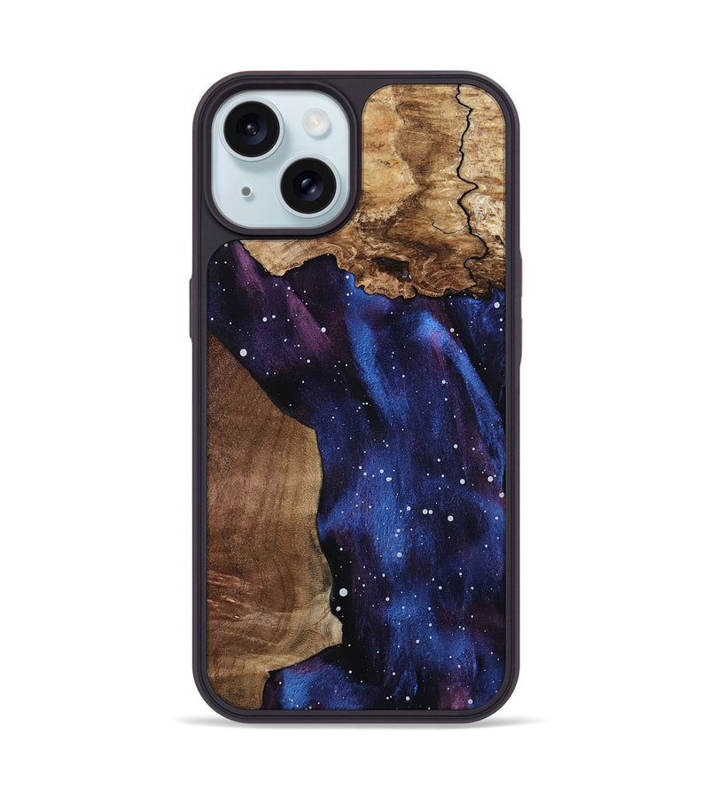 iPhone 15 Wood Phone Case - Avah (Cosmos, 799821)