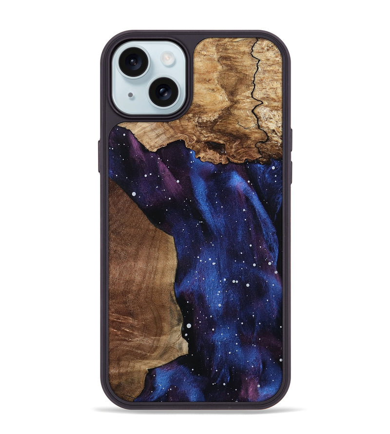 iPhone 15 Plus Wood Phone Case - Avah (Cosmos, 799821)