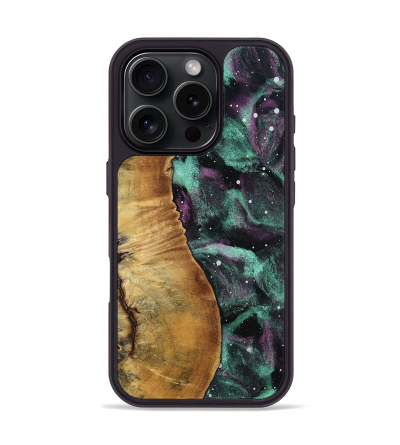 iPhone 16 Pro Wood Phone Case - Roxann (Cosmos, 799823)