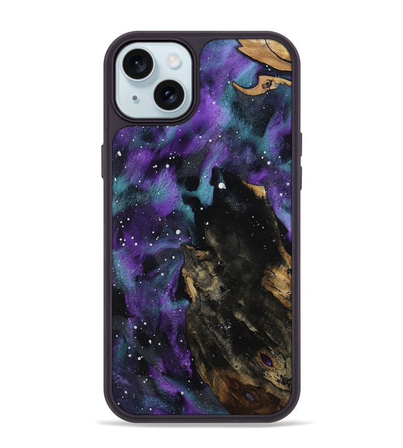 iPhone 15 Plus Wood Phone Case - Sarina (Cosmos, 799824)