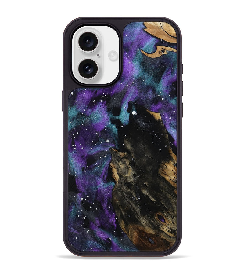 iPhone 16 Plus Wood Phone Case - Sarina (Cosmos, 799824)
