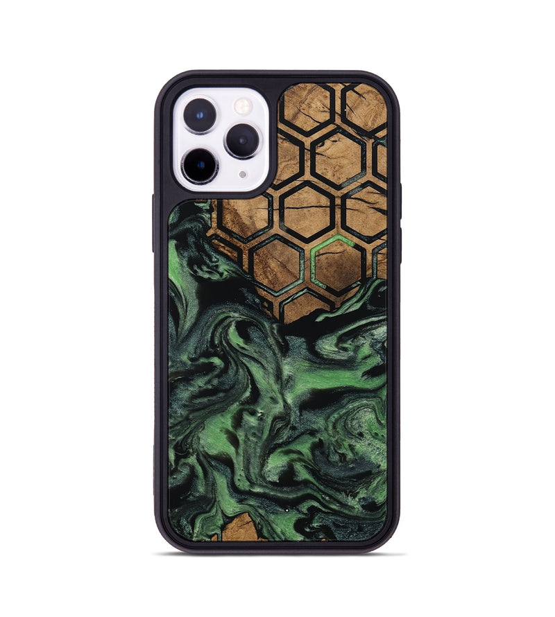 iPhone 11 Pro Wood Phone Case - West (Pattern, 799825)