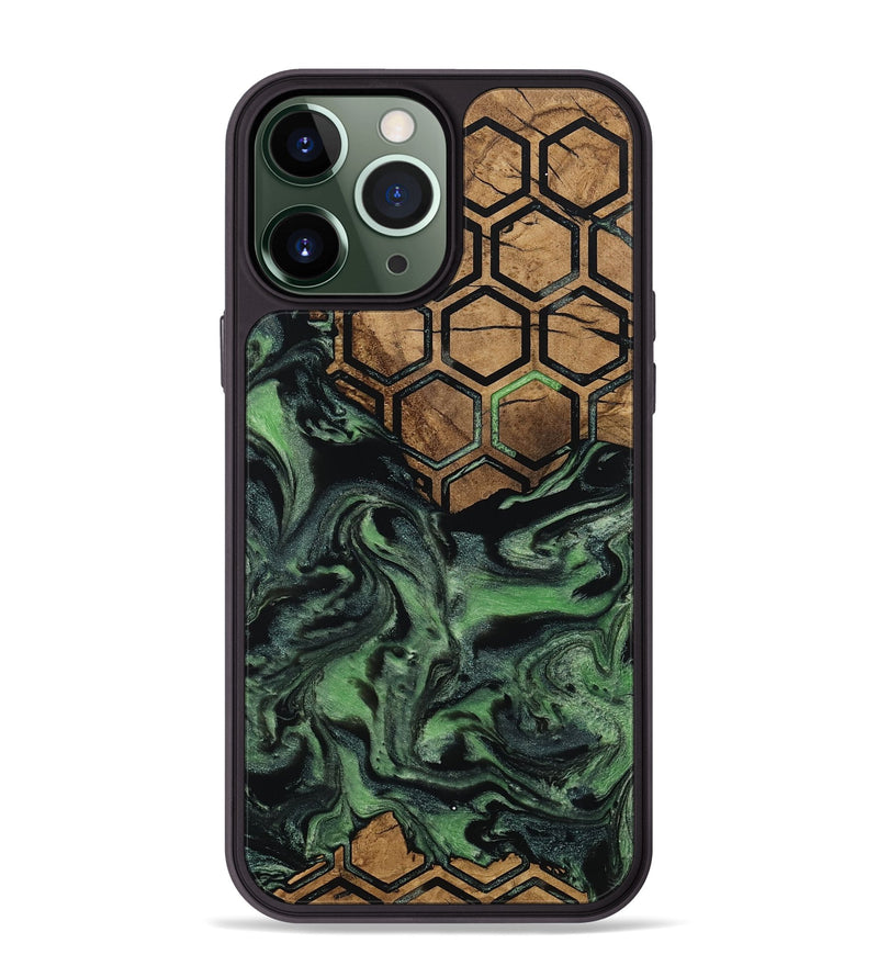 iPhone 13 Pro Max Wood Phone Case - West (Pattern, 799825)