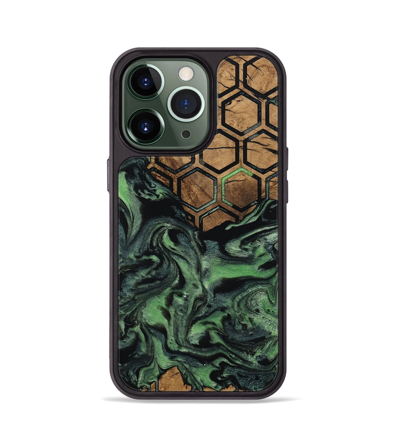 iPhone 13 Pro Wood Phone Case - West (Pattern, 799825)