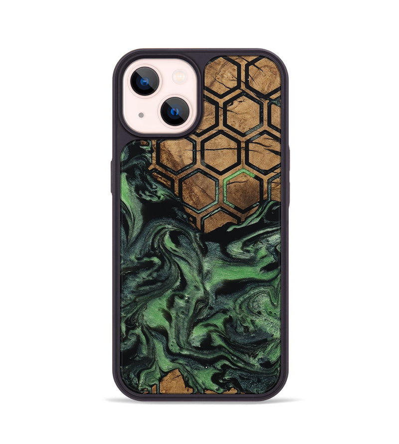 iPhone 14 Wood Phone Case - West (Pattern, 799825)