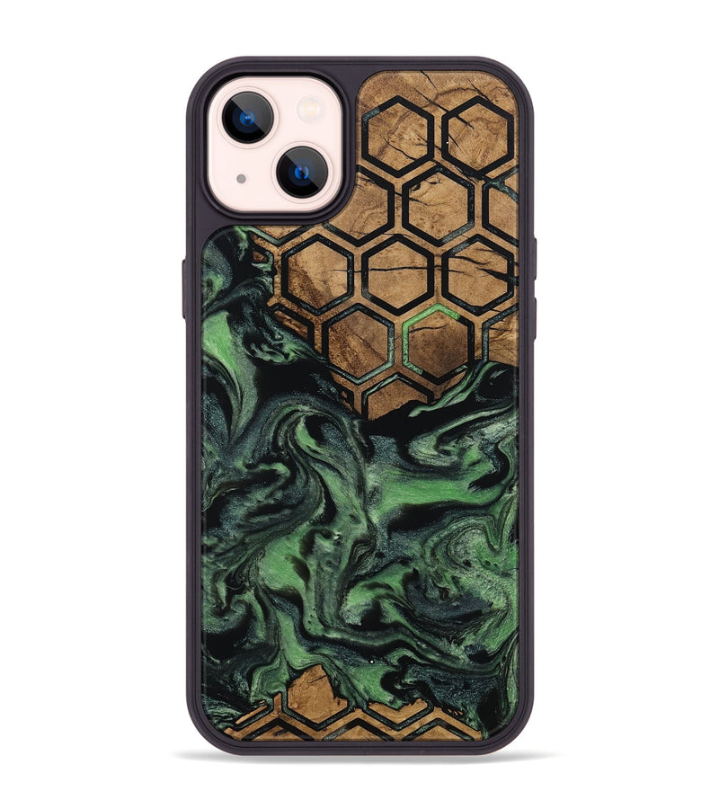 iPhone 14 Plus Wood Phone Case - West (Pattern, 799825)