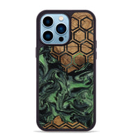 iPhone 14 Pro Max Wood Phone Case - West (Pattern, 799825)
