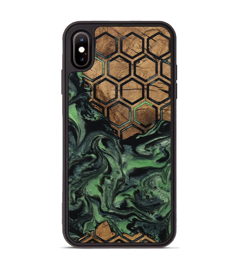 iPhone Xs Max Wood Phone Case - West (Pattern, 799825)