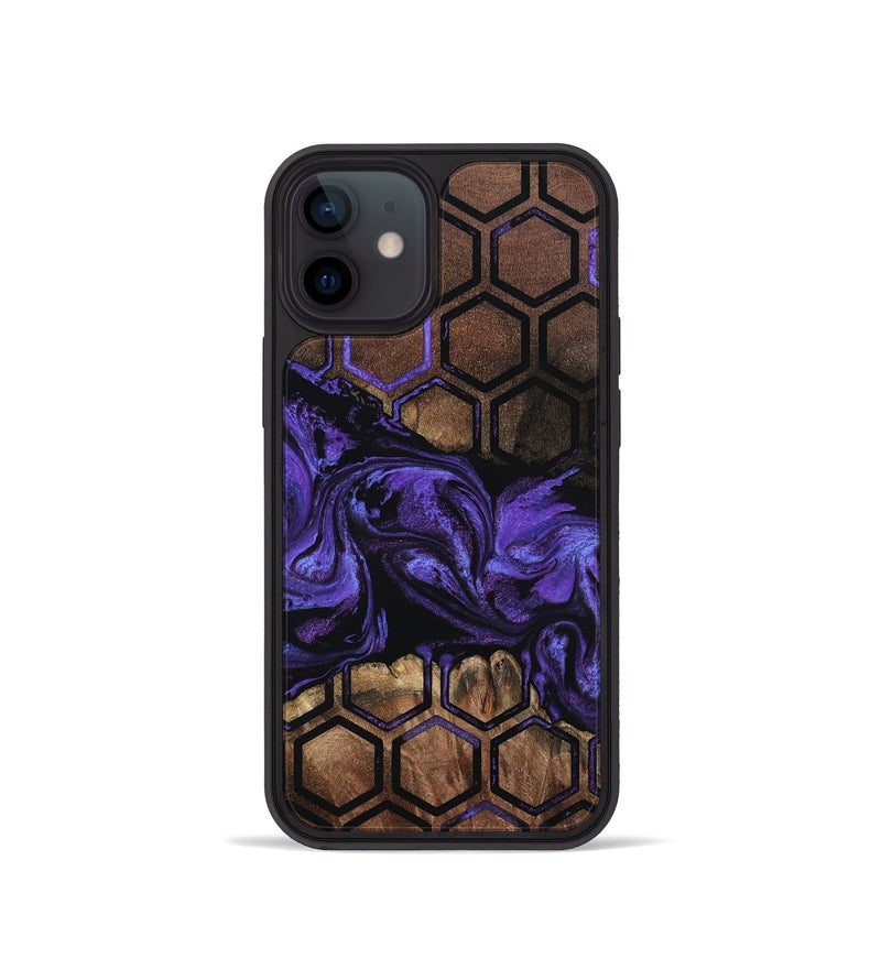 iPhone 12 mini Wood Phone Case - Theresa (Pattern, 799826)