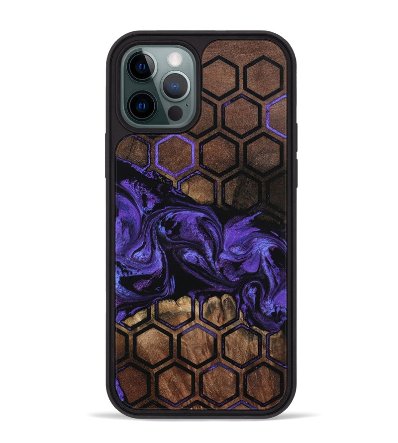 iPhone 12 Pro Max Wood Phone Case - Theresa (Pattern, 799826)