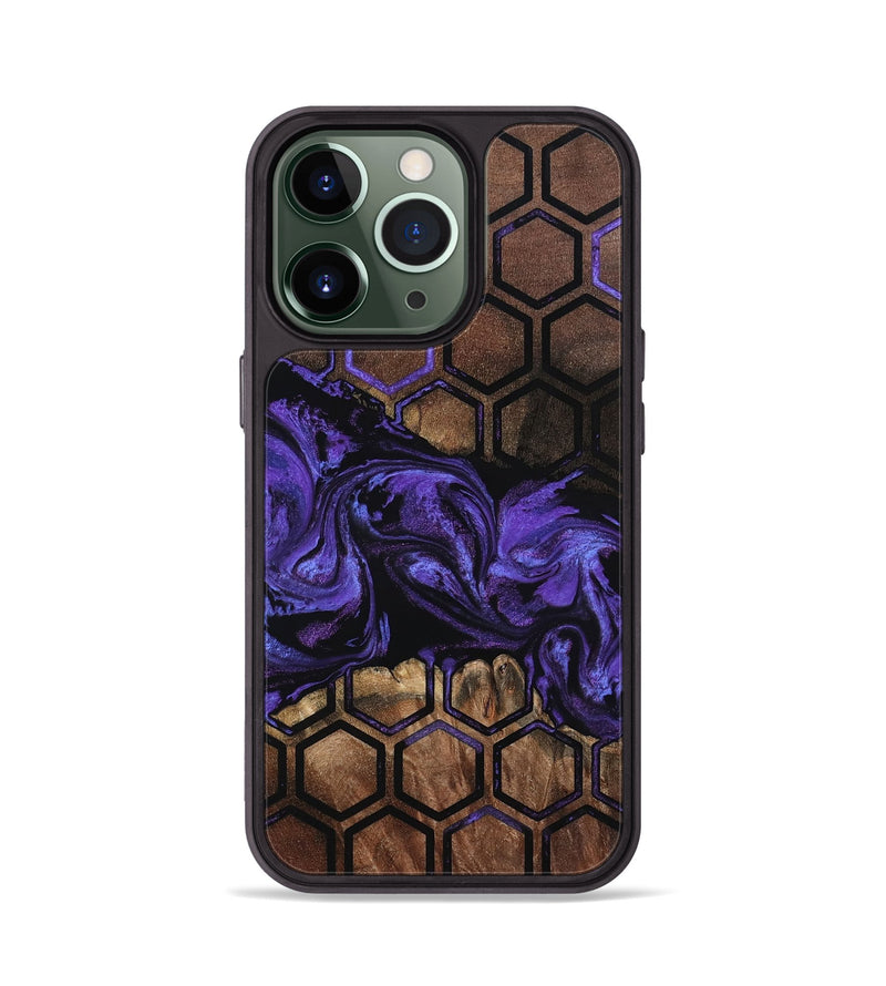 iPhone 13 Pro Wood Phone Case - Theresa (Pattern, 799826)