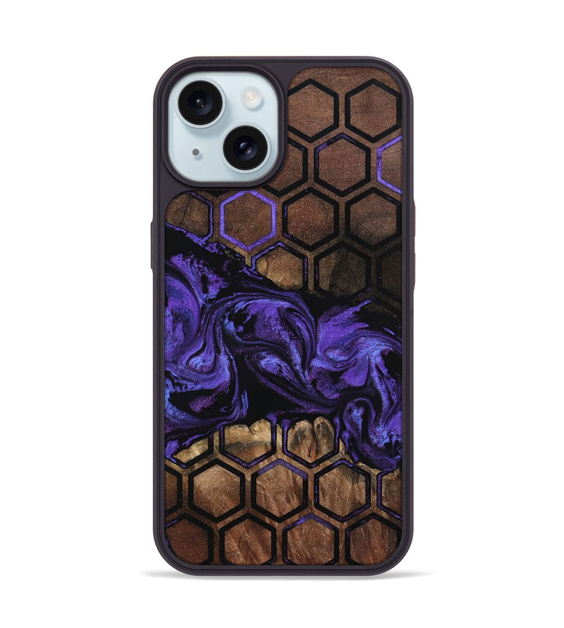 iPhone 15 Wood Phone Case - Theresa (Pattern, 799826)