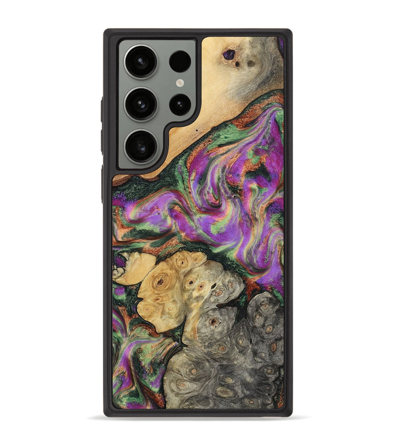 Galaxy S23 Ultra Wood Phone Case - Aydan (Green, 799827)