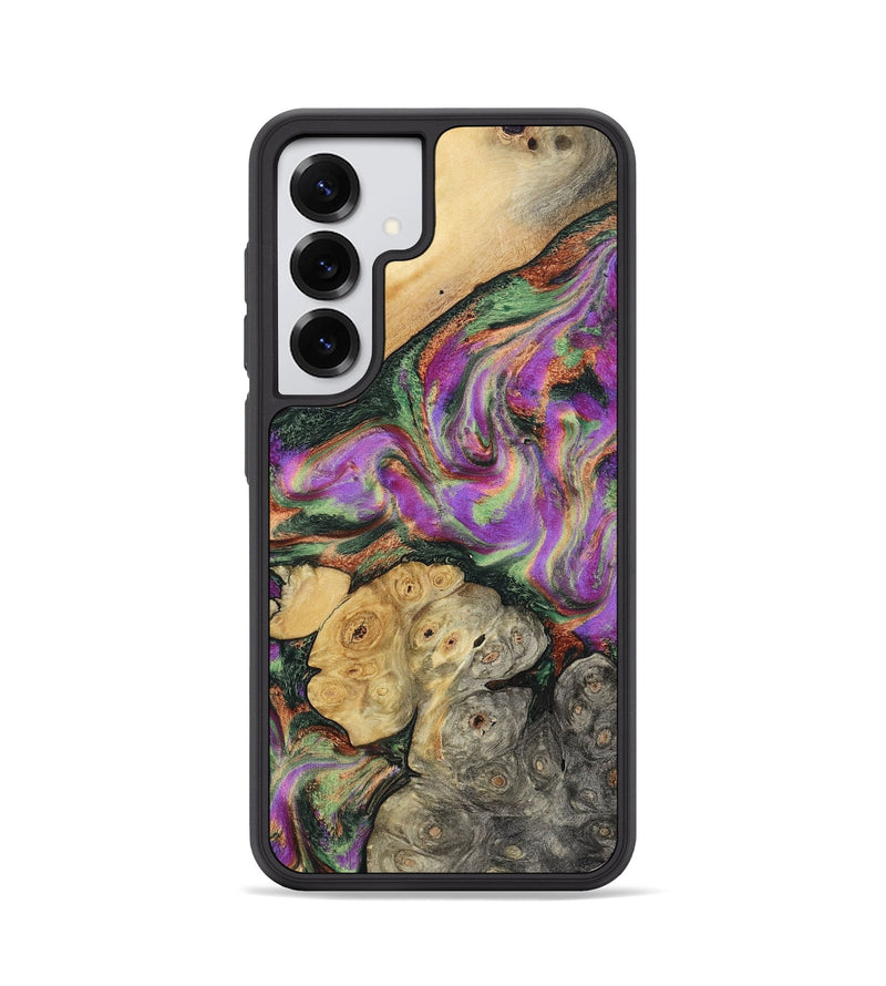 Galaxy S25 Wood Phone Case - Aydan (Green, 799827)