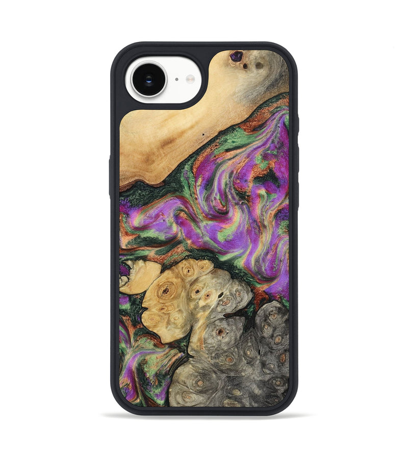 iPhone 16e Wood Phone Case - Aydan (Green, 799827)