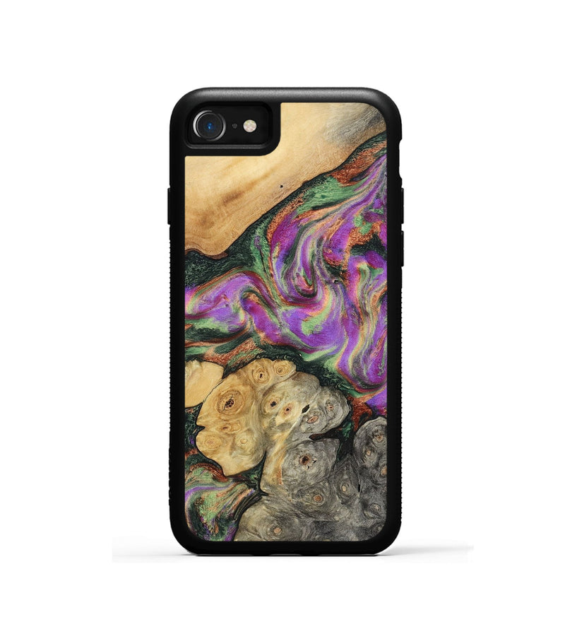 iPhone SE Wood Phone Case - Aydan (Green, 799827)