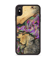 iPhone Xs Max Wood Phone Case - Aydan (Green, 799827)