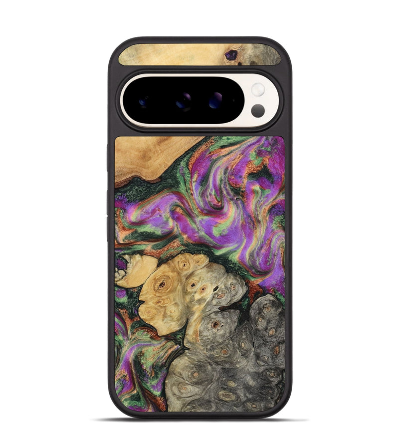 Pixel 9 Wood Phone Case - Aydan (Green, 799827)