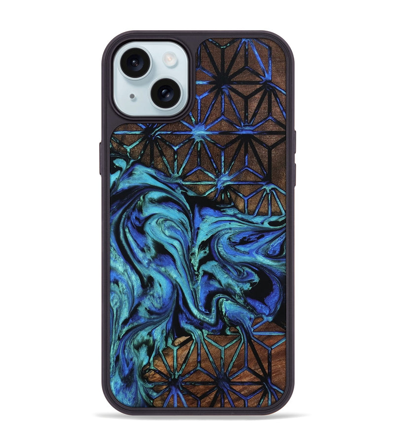 iPhone 15 Plus Wood Phone Case - Miller (Pattern, 799828)