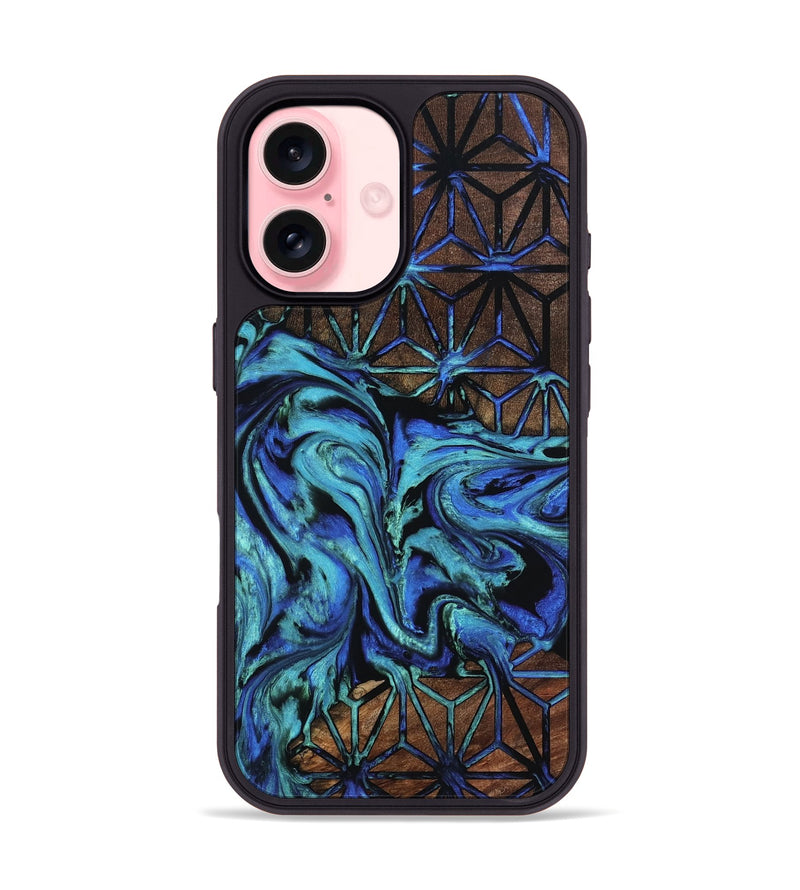 iPhone 16 Wood Phone Case - Miller (Pattern, 799828)