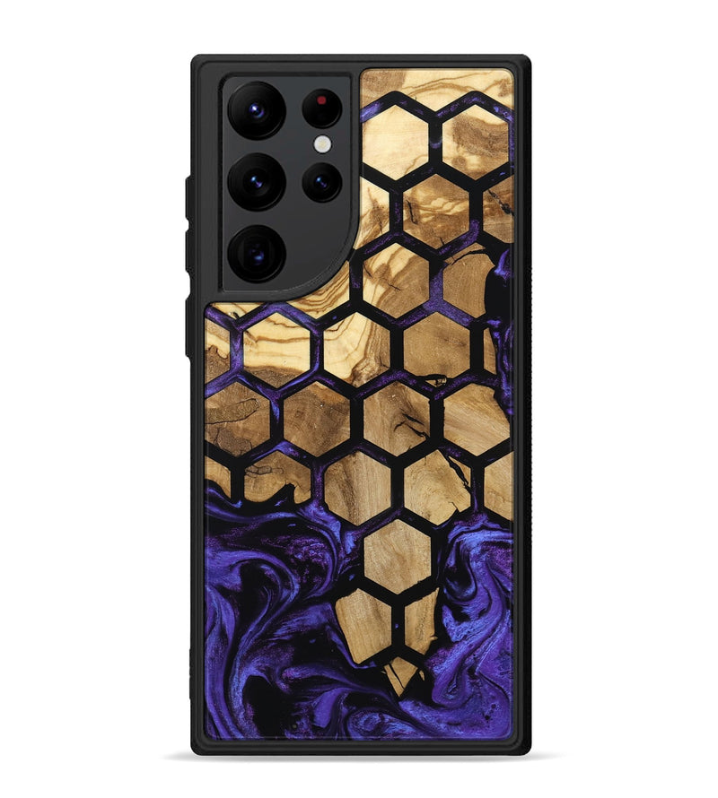 Galaxy S22 Ultra Wood Phone Case - Minor (Pattern, 799829)