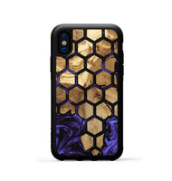 iPhone Xs Wood Phone Case - Minor (Pattern, 799829)