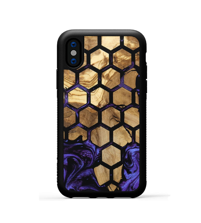 iPhone Xs Wood Phone Case - Minor (Pattern, 799829)