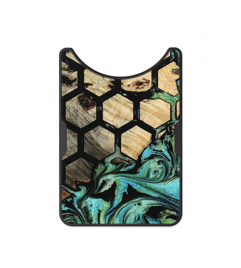 Alloy Wood Wallet - Carlie (Pattern, 799830)